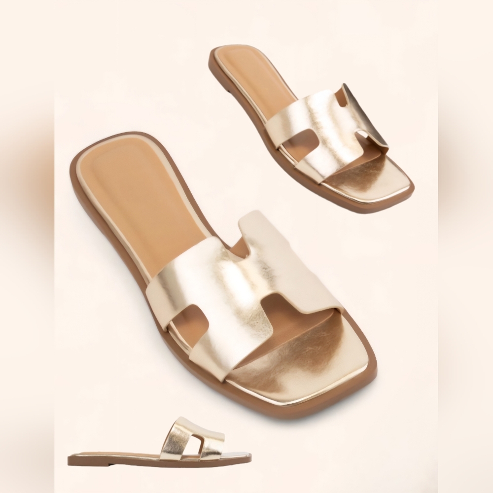 #742 🛑35 (5.5/6/6.5/7/7.5/8/8.5/9/10) Most Fabulous Knit X Shape Sandal